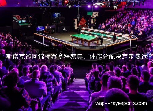 斯诺克巡回锦标赛赛程密集,体能分配决定走多远 斯诺克巡回锦标赛赛程密集,体能分配决定走多远